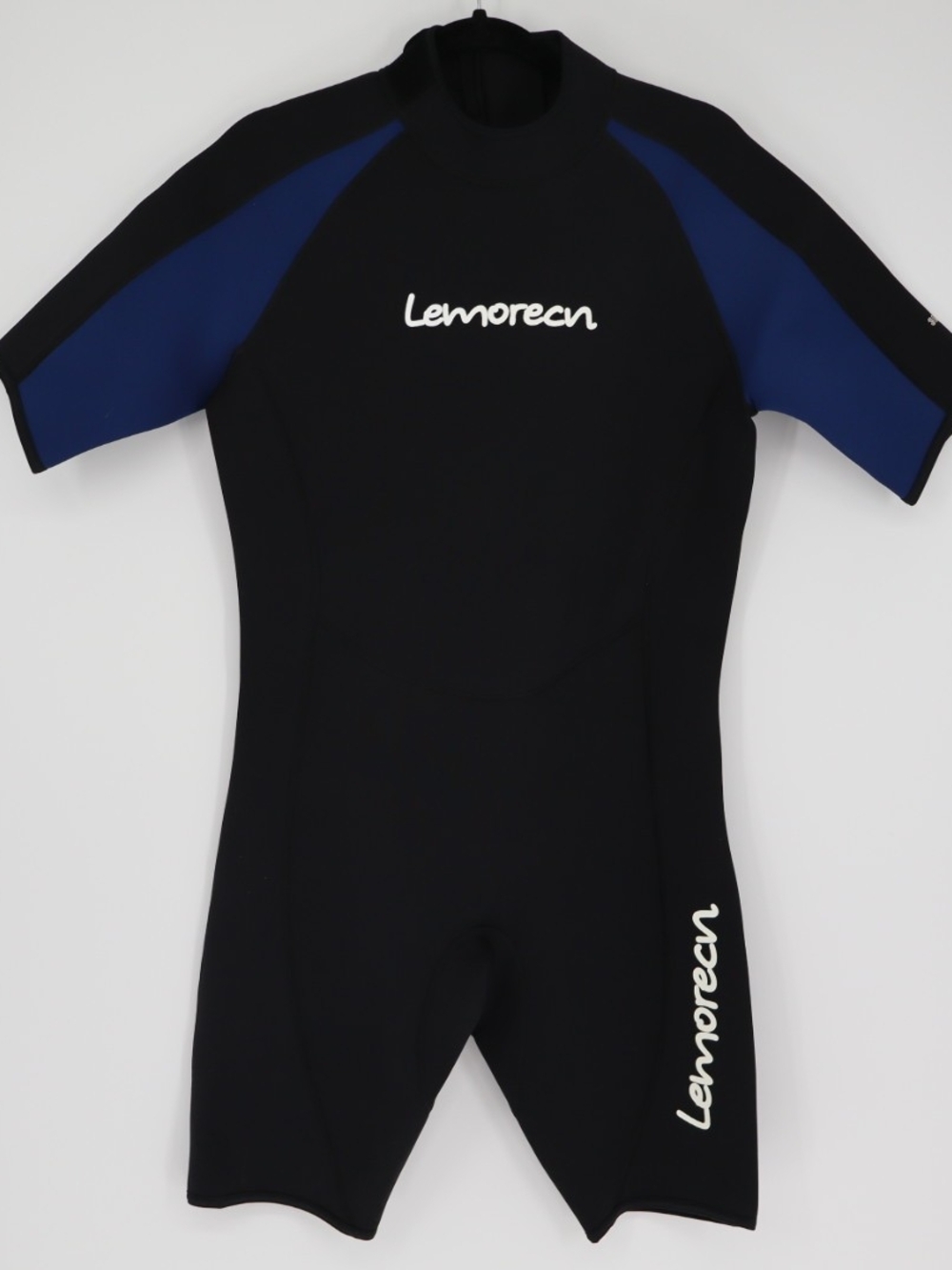 Lemorecn Wetsuit Men's Shorty 3mm Neoprene Diving Jumpsuit Extra Large